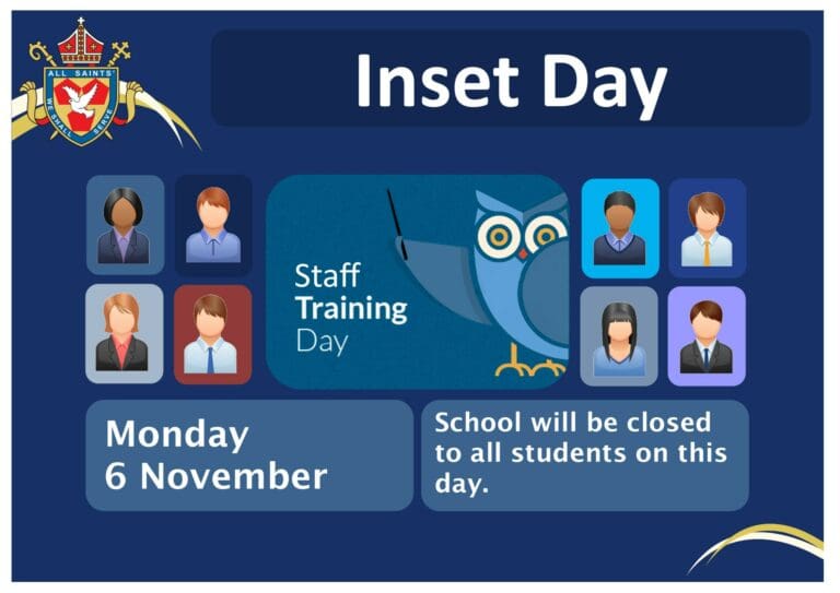 Inset Day - All Saints' Catholic Voluntary Academy - Mansfield