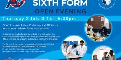 Sixth Form Open Evening for Y10 Students